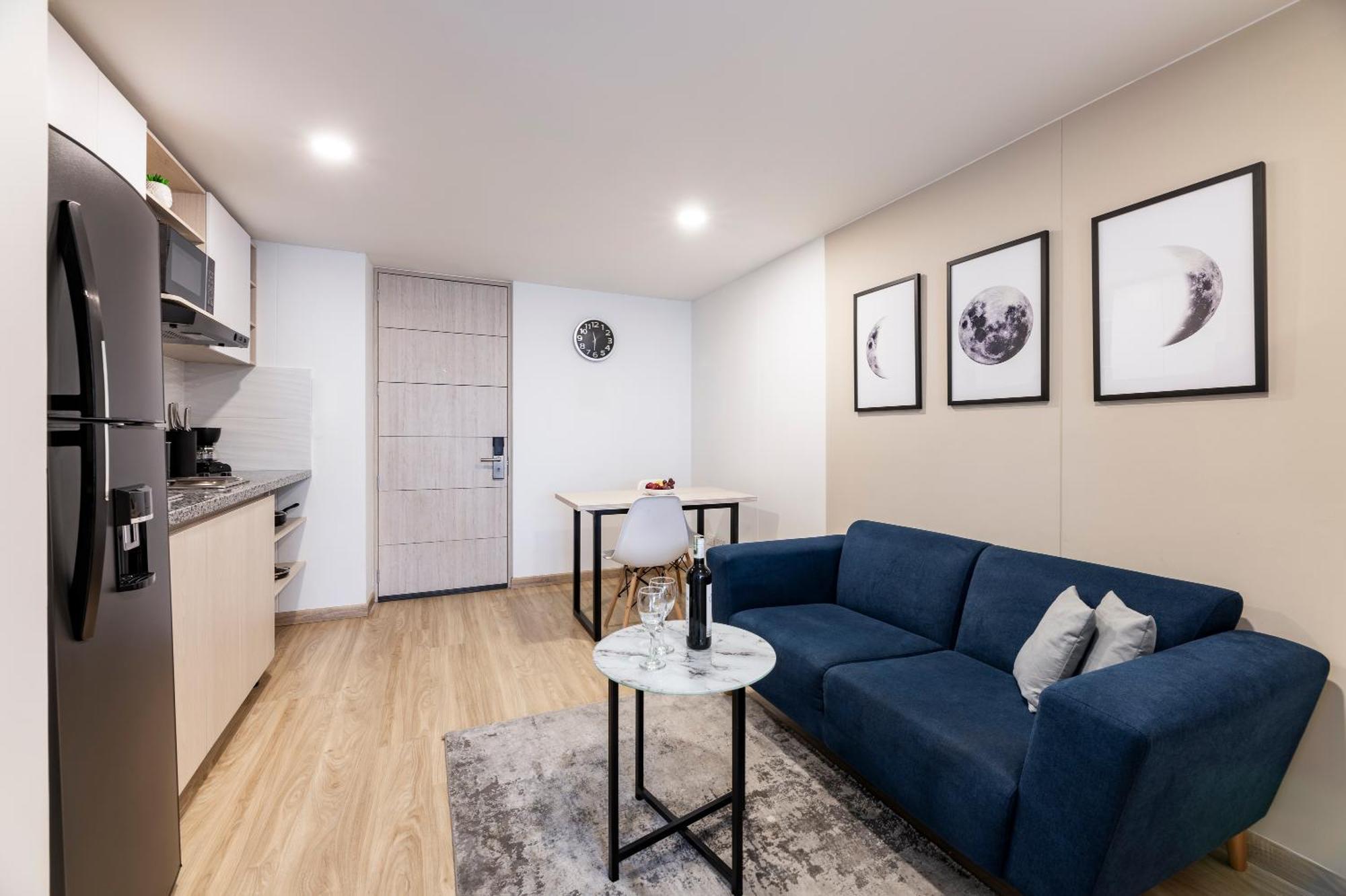 Апартаменты Torre Ventto Lofts Богота Номер фото